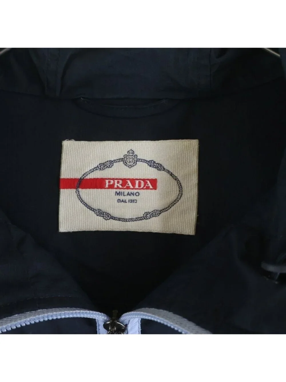 Prada Sport Nylon Light Jacket Navy 46